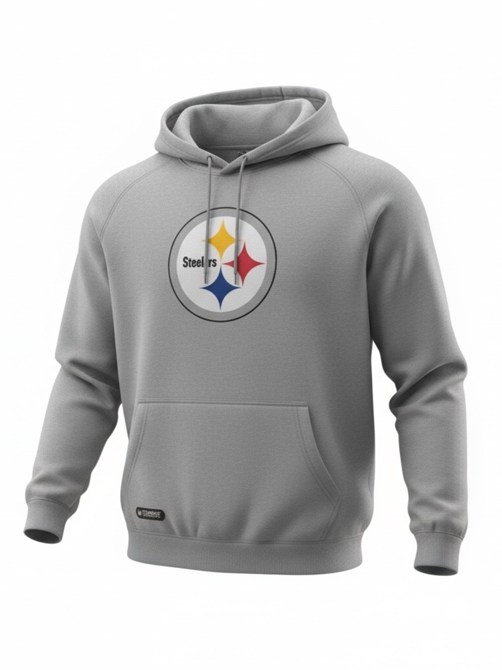 NFL Gray Pittsburgh Steelers Crewneck Pullover
